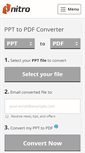 Mobile Screenshot of ppttopdfonline.com